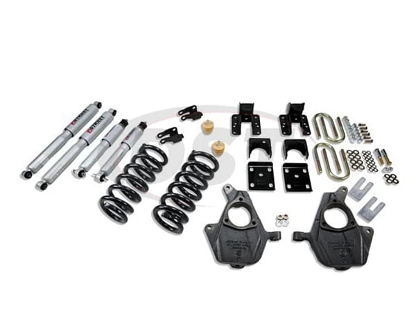 Belltech belltech-674sp Lowering Kit 3 inch Front and Adjustable Rear ...