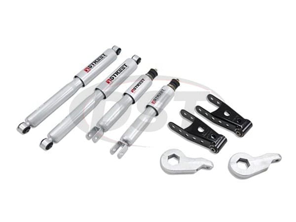 Lowering Kit 2 inch Front and 2 inch Rear - with Street Performance Shocks