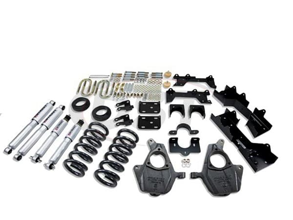 Lowering Kit Adjustable Front and 6 inch Rear -  with Street Performance Shocks