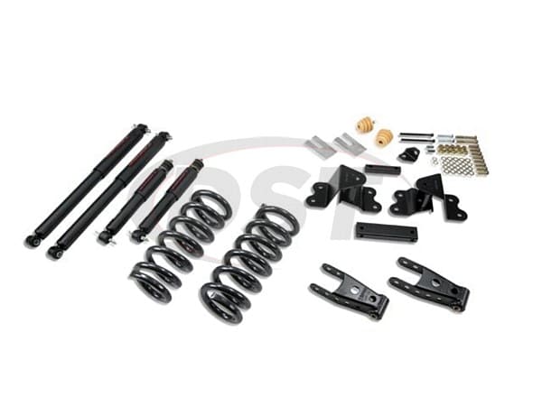 Lowering Kit Adjustable Front and 4 inch Rear - with Nitro Drop II Shocks