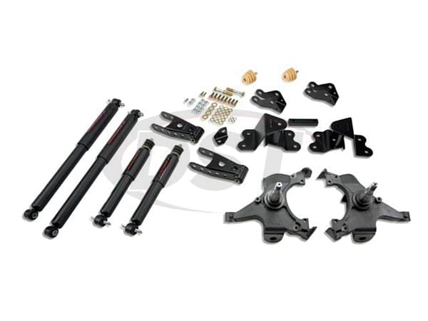 Lowering Kit 2 inch Front and 4 inch Rear -  with Nitro Drop II Shocks