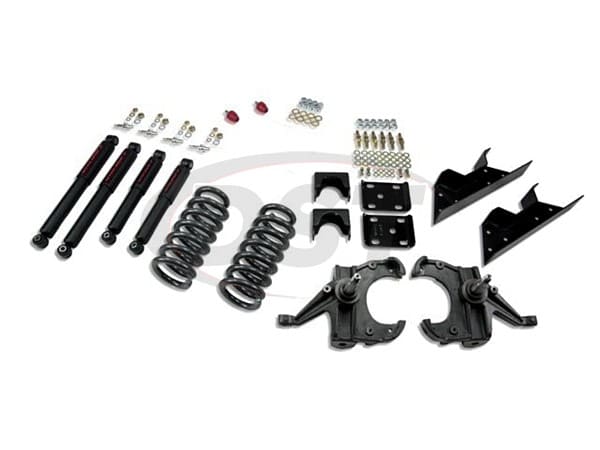 Lowering Kit 4 inch Front and 6 inch Rear - with Nitro Drop II Shocks
