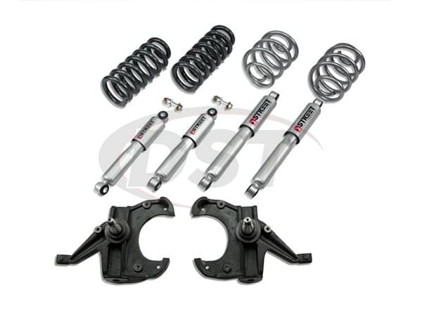 Lowering Kit 4 inch Front and 5 inch Rear - with Street Performance Shocks