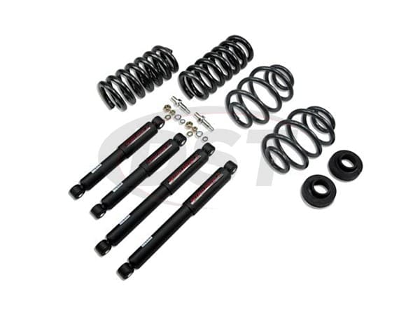 belltech-710nd Lowering Kit 2 inch Front and Adjustable Rear - with Nitro D...