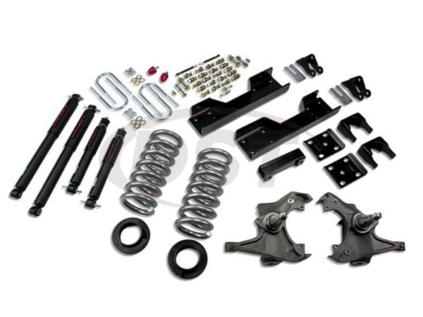Lowering Kit Adjustable Front and 8 inch Rear - with Nitro Drop II Shocks