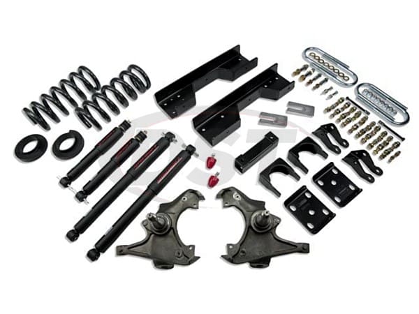 Lowering Kit Adjustable Front and 8 inch Rear - with Nitro Drop II Shocks