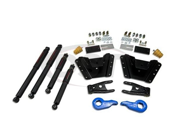 Lowering Kit 2 inch Front and Adjustable Rear - with Nitro Drop II Shocks