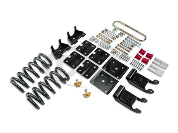 Lowering Kit 2.5 inch Front and 3.5 inch Rear - without Shocks
