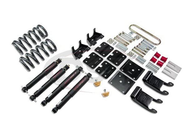 Lowering Kit 2.5 inch Front and 3.5 inch Rear - with Nitro Drop II Shocks