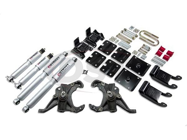 Lowering Kit 2 inch Front and 2.5 inch Rear - with Street Performance Shocks