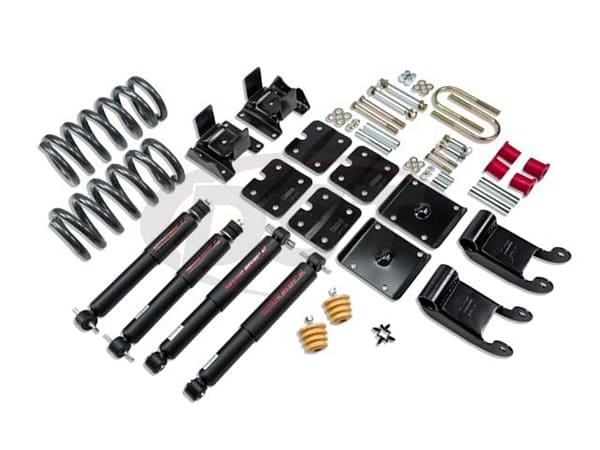 Lowering Kit 2.5 inch Front and 2.5 inch Rear - with Nitro Drop II Shocks