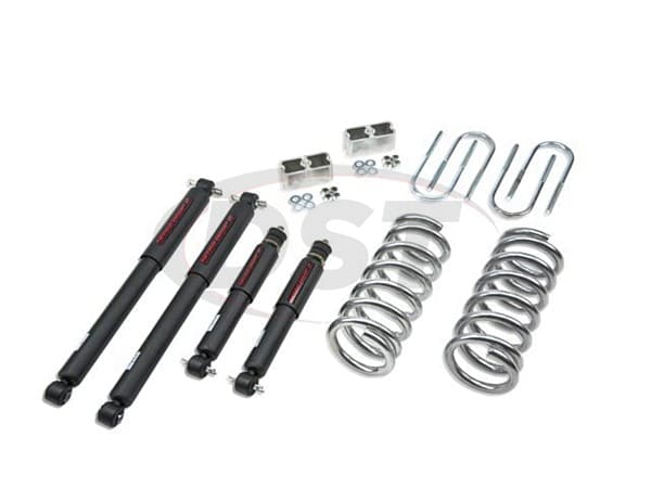 Lowering Kit 1 inch Front and 2 inch Rear - with Nitro Drop II Shocks