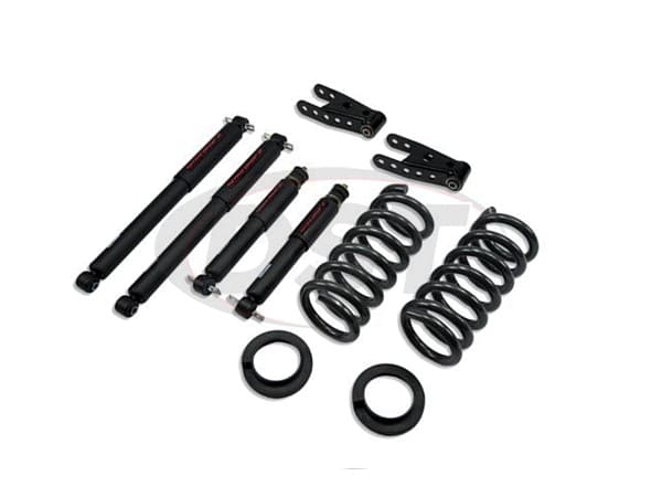 Lowering Kit Adjustable Front and 2 inch Rear - with Nitro Drop II Shocks