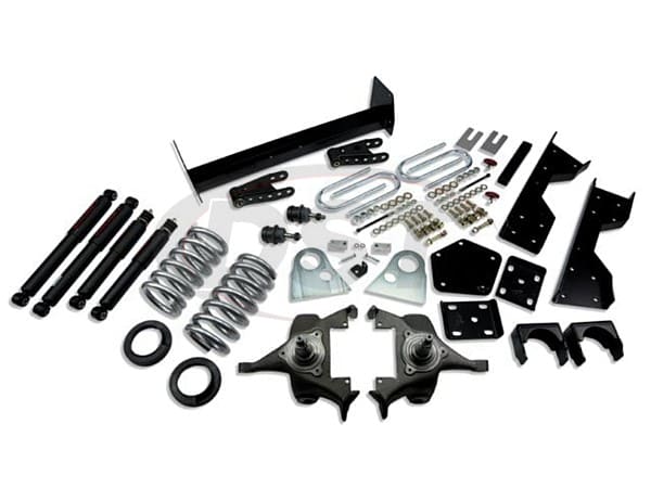Lowering Kit Adjustable Front and Rear - with Nitro Drop II Shocks