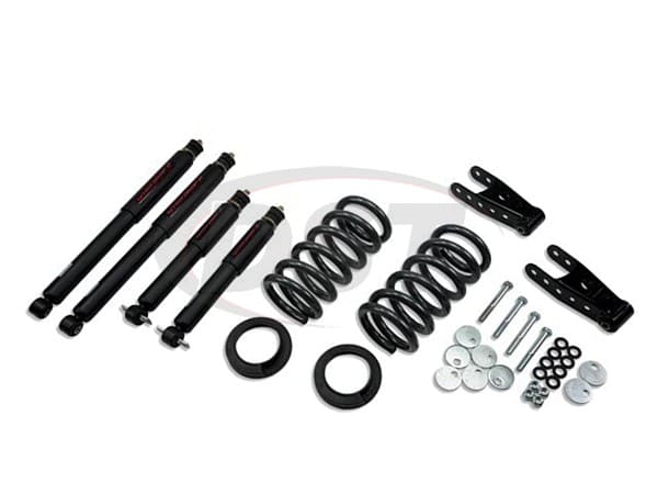 Lowering Kit Adjustable Front and 2 inch Rear - with Nitro Drop II Shocks