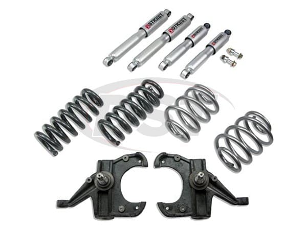 Lowering Kit 4 inch Front and 5 inch Rear - with Street Performance Shocks