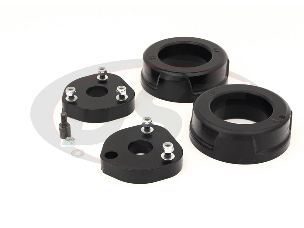 KC09146BK 2.5 Inch Front and Rear Coil Spring Spacer Lift Kit - Rebel Only - 4WD/NON-AIR RIDE
