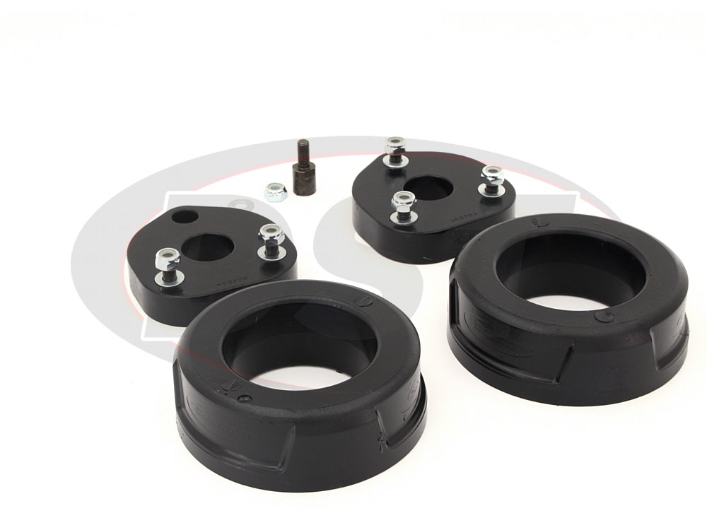 KC09146BK 2.5 Inch Front and Rear Coil Spring Spacer Lift Kit - Rebel Only - 4WD/NON-AIR RIDE