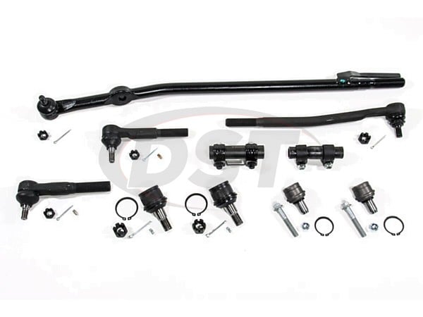 Front End Steering Rebuild Package Kit - Twin I Beam Axle