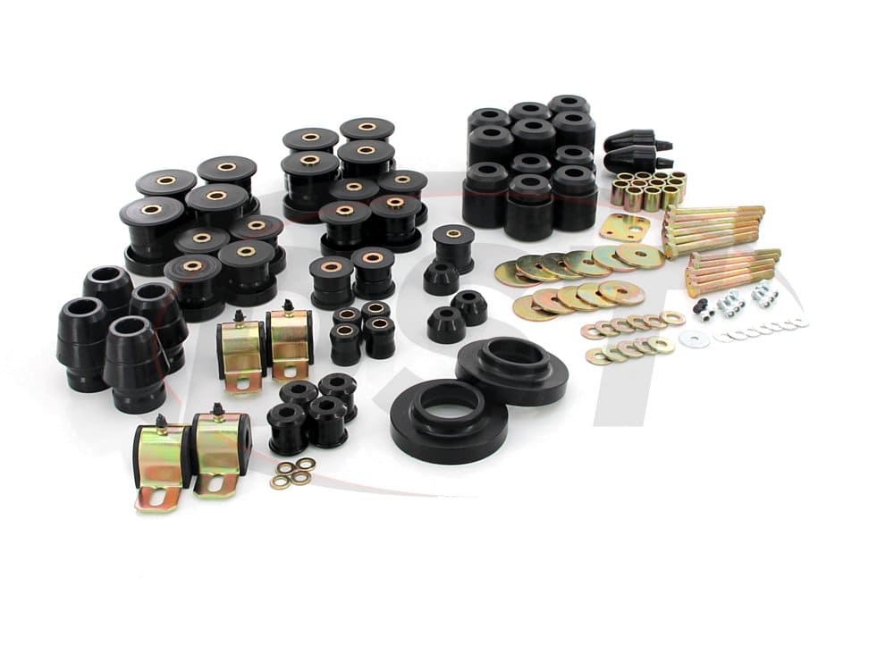 2.18106 Complete Suspension Bushing Kit - Jeep TJ 97-04 - with 1 Inch Body Lift