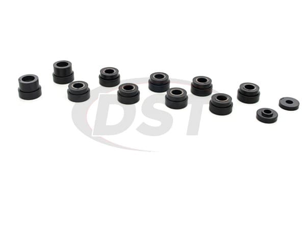 NEW JEEP CJ5 BODY MOUNT KIT COMPLETE W/TUBE WASHERS,BUSHINGS & S/S BOLTS '78-'83