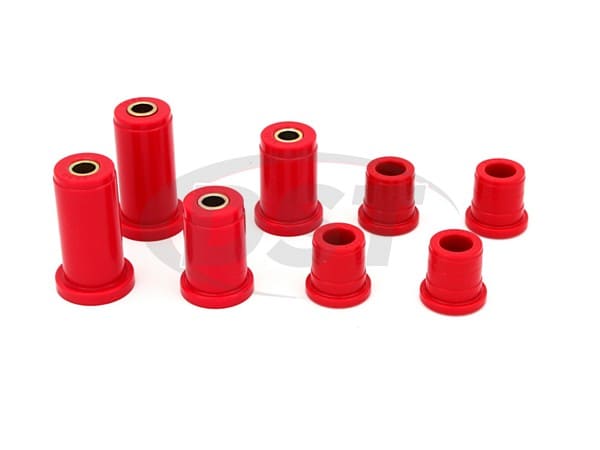 Energy Suspension Control Arm Bushing Kit 3.3134R; Red for Chevy 4WD SUVs