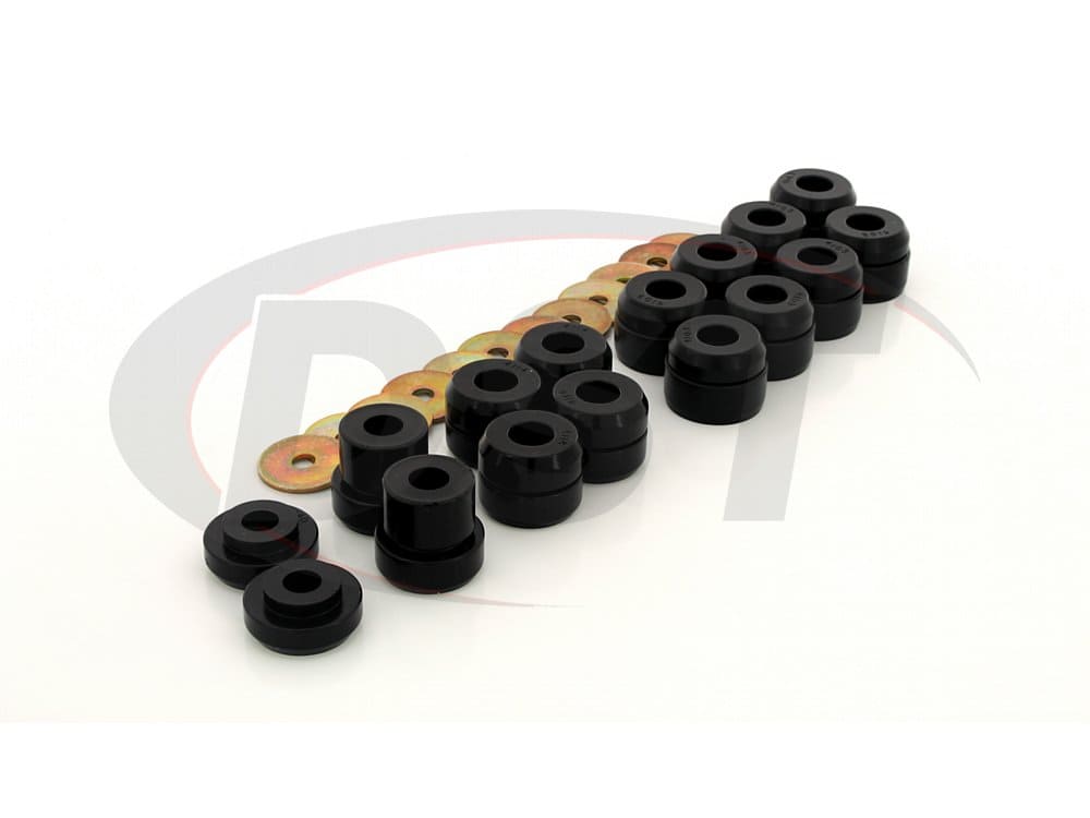 3.4136 Body Mount Bushings and Radiator Support Bushings - Firm Durometer