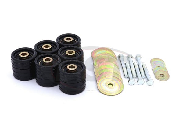 Body Mount Bushings Kit and Hardware - Standard Cab