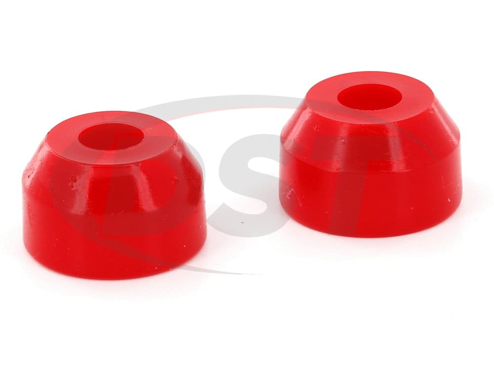 BUG BUGGY GHIA EMPI B5-5752-1 URETHANE TIE ROD BOOTS STOCK VW RED 4 PCS