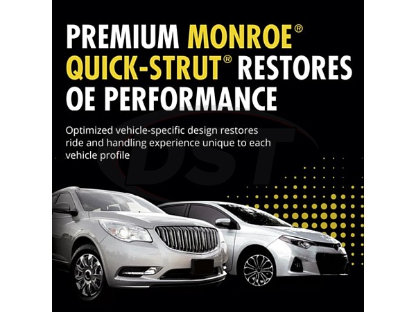 Monroe Quick-Strut Complete Strut Assembly fits 2011-2014 Nissan Maxima  MONROE 