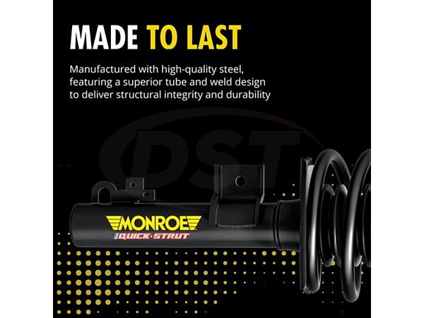 monroe-471358 Front Suspension Strut and Coil Spring Assembly - Monroe Quick-Strut