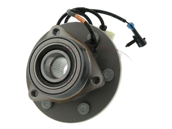 Front Wheel Bearing and Hub Assembly - Passenger Side