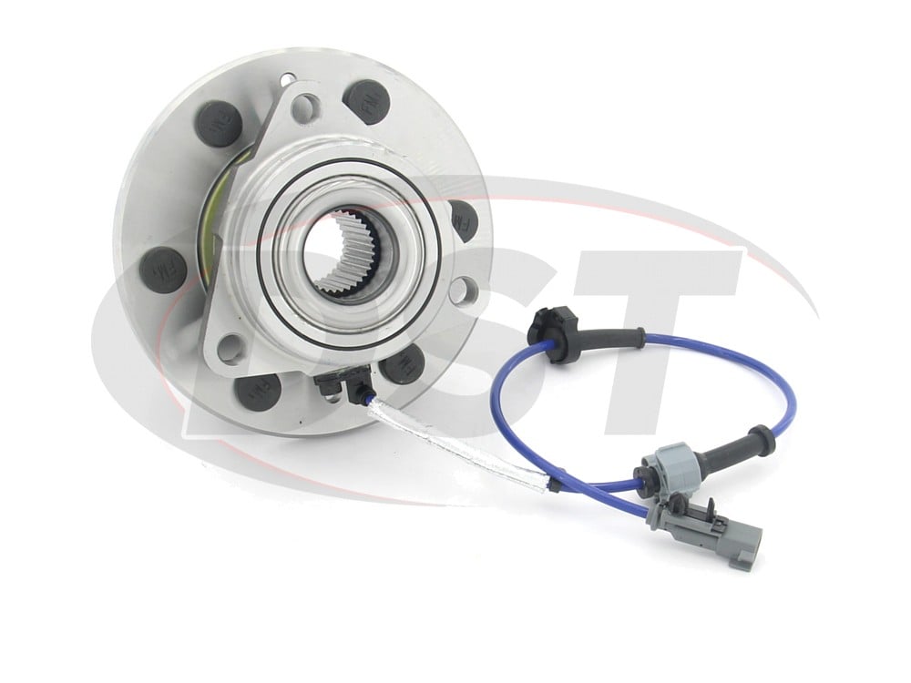 Front Wheel Bearing and Hub Assembly - Four Wheel Drive