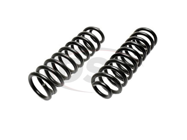 Front Constant Rate 305 Coil Spring Set Moog For Chevy Nomad Impala 6L 8V # 6000