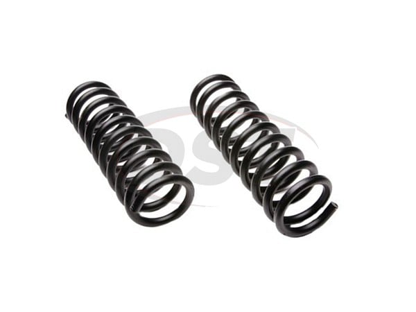 Front Constant Rate 305 Coil Spring Set Moog For Chevy Nomad Impala 6L 8V # 6000