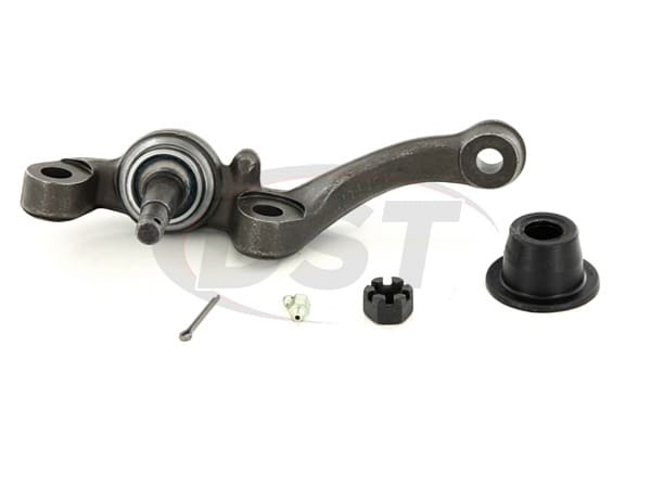 Front Lower Ball Joint and Steering Arm - Driver Side