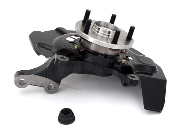 Complete Front Steering Knuckle Assembly - Driver Side