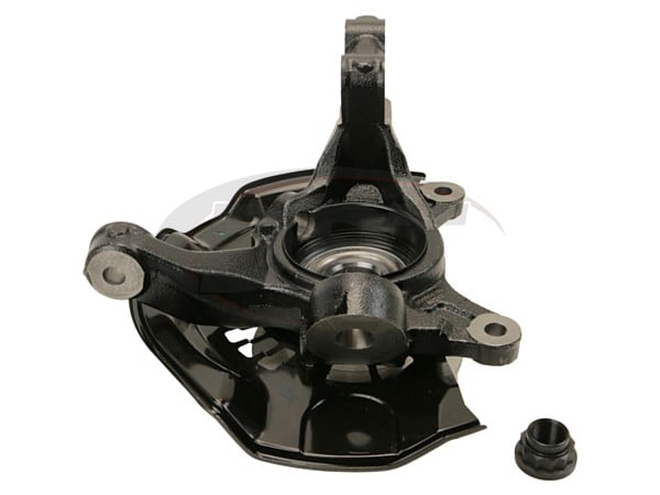 Complete Front Steering Knuckle Assembly - Driver Side