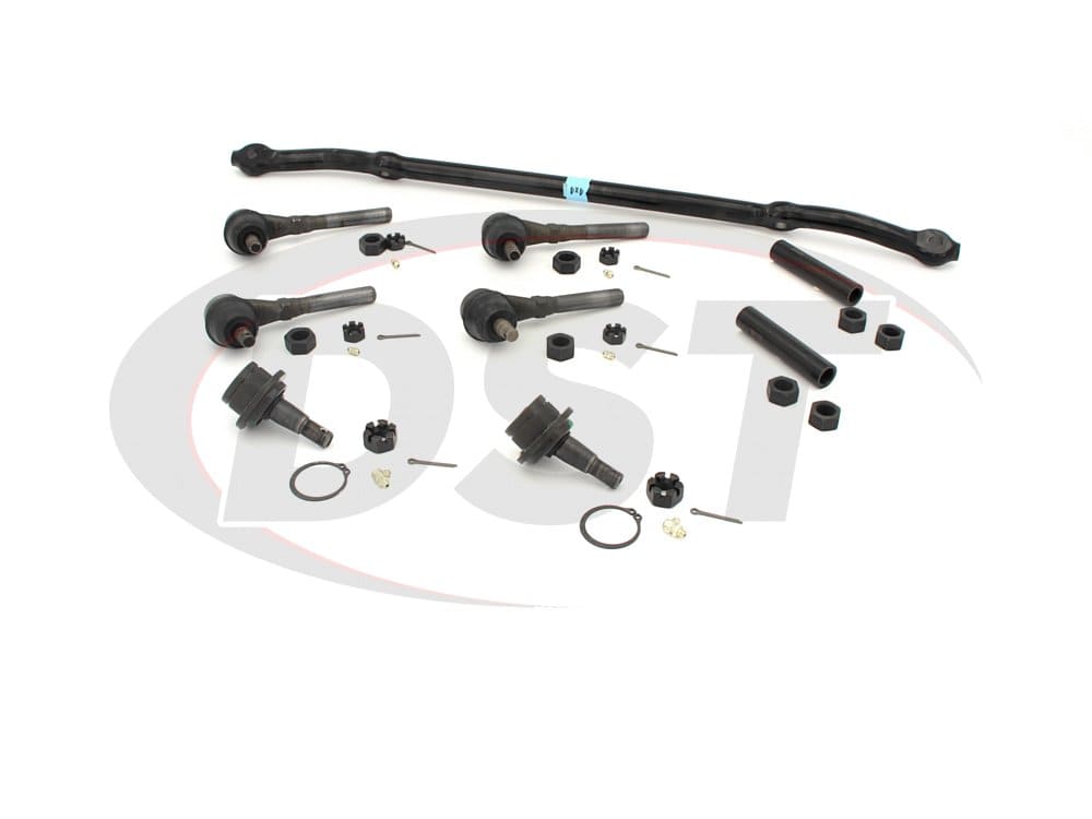 F-150 Heritage F-250 Lincoln Navigator 4WD Models with Idler Arm 2.5 Bolt Pattern Only PartsW 21 Pcs Complete Suspension Kit for Ford Expedition F-150 HEAVY DUTY KIT FREE Drag Link included 