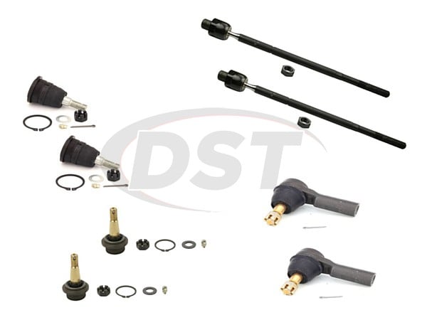 moog-packagedeal298 Front End Steering Rebuild Package Kit - Standard and Crew Cab Only - 4 Wheel Drive