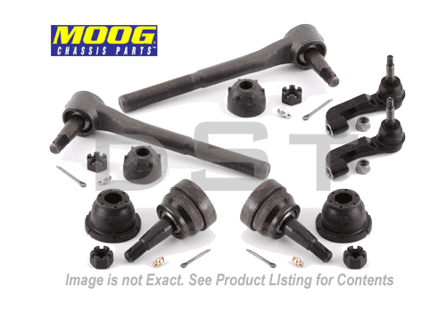 moog-packagedeal309 Front End Steering Rebuild Package Kit - 2nd Design Steering Linkage