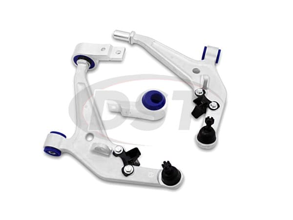 aloy0003k Front Lower Control Arms and Ball Joints - Lightweight Alloy