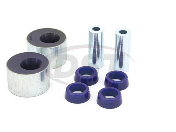 Front Lower Control Arm Double Offset Bushing Kit - Inner Rearward Position (+ Caster)