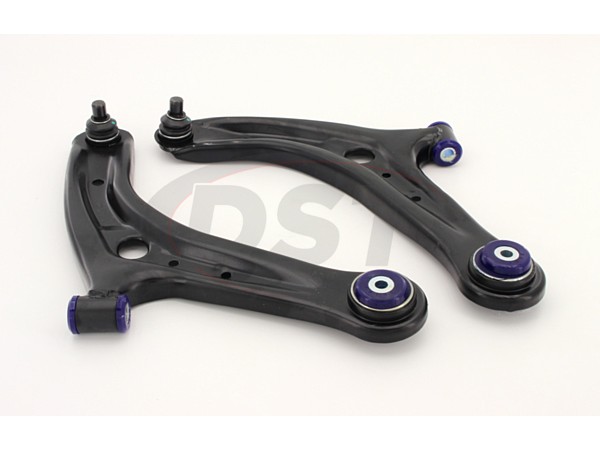 Front Lower Control Arm Set with SuperPro Bushings (Additional Positive Caster)
