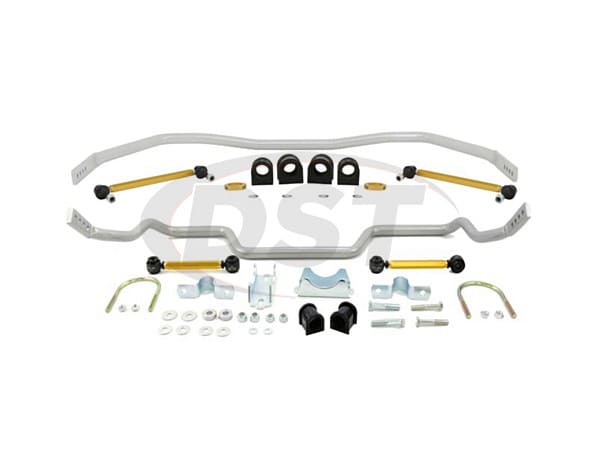 Front and Rear Sway Bar and Endlink Kit - 33mm Front - 27mm Rear - 4 Point Adjustable
