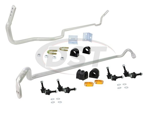 Front and Rear Sway Bar and Endlink Kit - 22mm Front - 22mm Rear - 4 Cyl