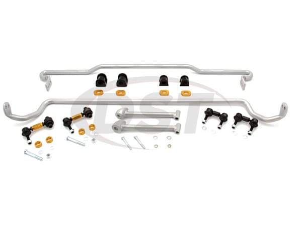 Front and Rear Sway Bar and Endlinks Kit - 22mm Front Adjustable - 22mm Rear Adjustable