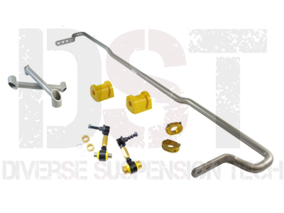Rear Sway Bar Kit Complete - Endlinks - Braces - Bushings - Lateral Locks - 16mm - 3 Point Adjustable