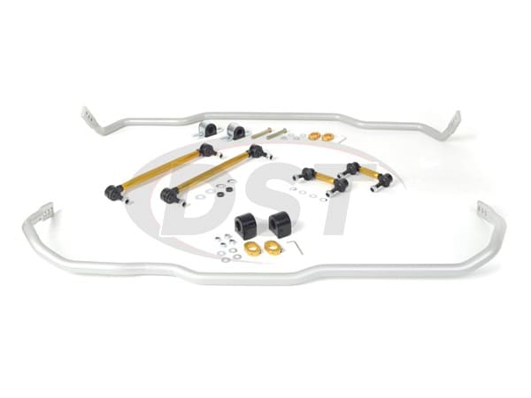 Front and Rear Sway Bar and Endlink Kit - 24mm Front - 24mm Rear