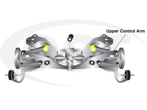 w63388 Rear Upper Control Arm Bushings - Inner Position